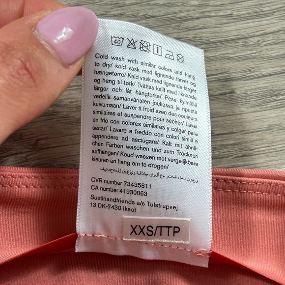 GIRLFRIEND COLLECTIVE High-Rise Bike Shorts in Primrose - Picture 9 of 13